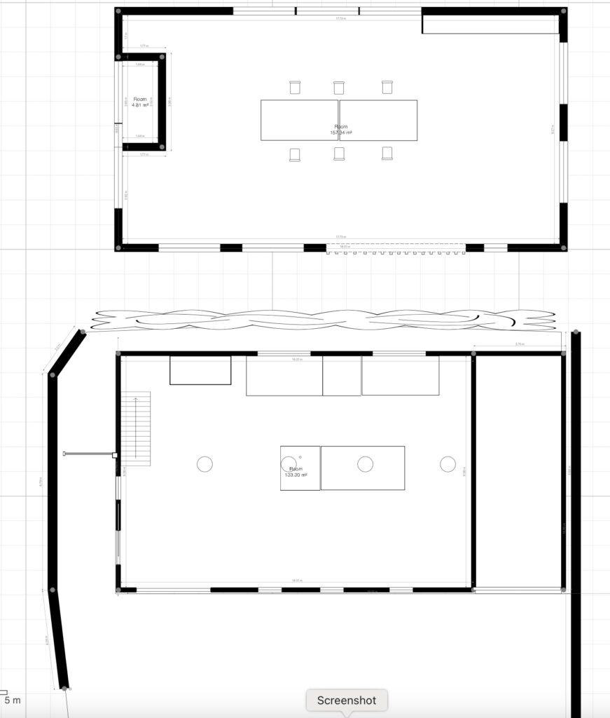 Workshop floorplan